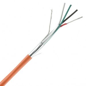 BTTZ bs6387ph30 2 Core Fire Resistant Cable with Drain Wire 1/0.5tc mm and