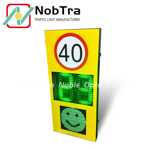 Quality Integrated LED Speed Sign with Two-way Detection IP54 CE Certification wholesale