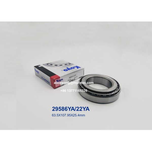29586YA/22YA auto rear wheel bearings inch taper roller bearings 63.5x107.95x25.4mm