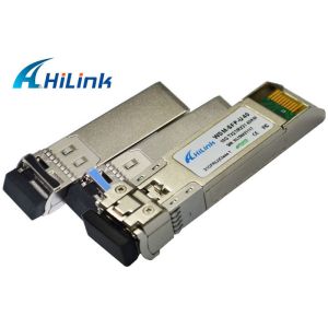 Single fiber DDM / DOM BiDi SFP+ Transceiver Module , LC Optical Transceiver
