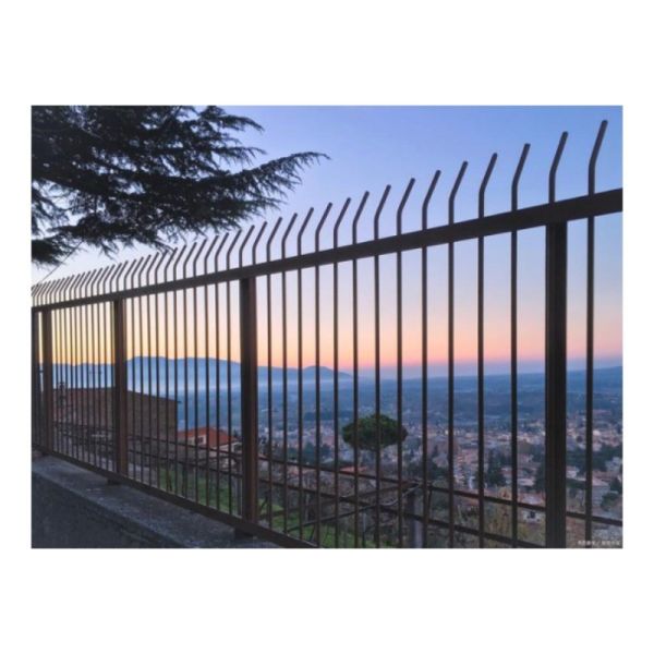 Metal Frame Outdoor Yard Decorative Wrought Iron Houses Gates and Fence Railing