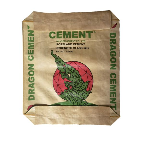 Quality Custom PP Woven Cement Valve Bags with Flexo Printing wholesale