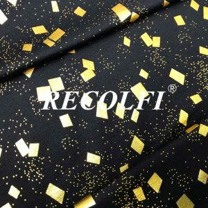 China Seamless Free Cut Activewear Knit Fabric Laser Foil Embossing Printed Colors on sale