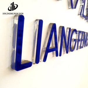 Custom Large Crystal Letters Acrylic Alphabet For Wall