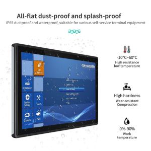 OEM Industrial Touch Screen Display IP65 IP67 IP68 High Brightness Open Frame