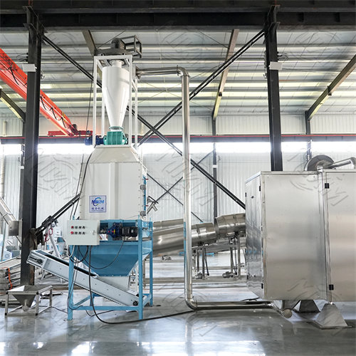 Fully automatic feed pellet production line for cats, dogs and pets