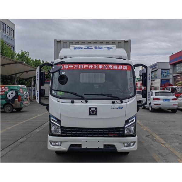 Hybrid Electric Cargo Truck 4x2 Ev Cargo Truck Automatic Transmission