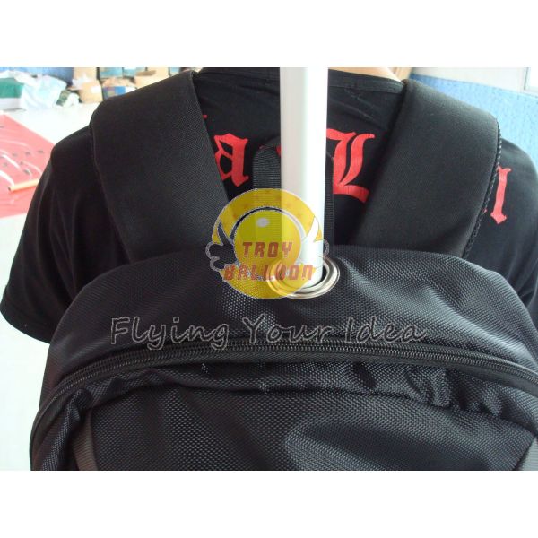 Fireproof Advertising Inflatable Backpack Balloon with Good Elastic for