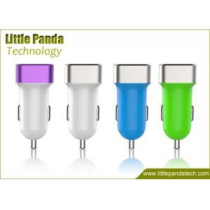 Latest 5V 2.4A Portable Dual USB Universal USB Car Charger with Fast Speed