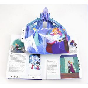 High - End Children Pop Up Books Printing Service , Pop Up Story Books For Kids