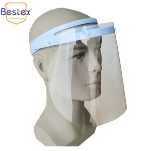 Buy cheap PET Clear Plastic 19.5cm Anti Fog Protective Face Shields from wholesalers