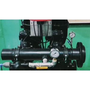 Durable 100% Plastic Disc Water Filter Desalination Treatment Acid Resistance