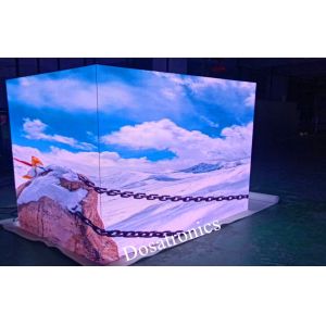 Right Angle 1500 Nits 1000cd/㎡ P3.9 Indoor Event LED Panel