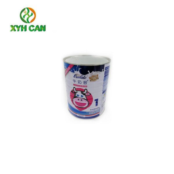 Metal Tin Can Luxray 900g Safety Packaging Easy Tear Top Lids Customized Shape