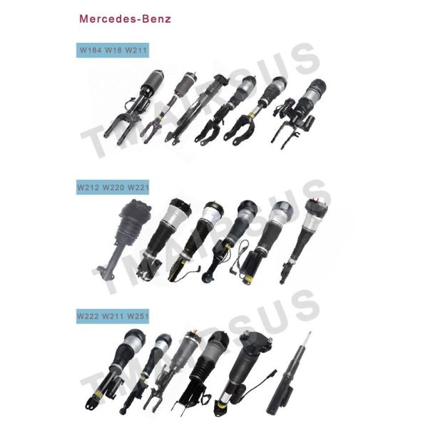 Left Front Car Shock Absorber For Mercedes W211 Front Air Suspension Struts OE 2113209313 2193201113