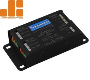 Cheap Dip Switch LED Dimmer Controller With DC12-24V Power Input Mini Size 144W for sale