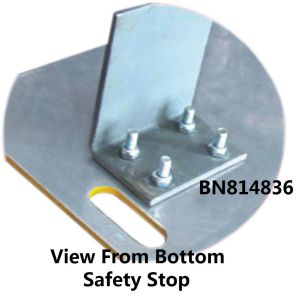 Rugged Lightweight Loading Dock Plates , Warehouse Dock Plates With Cut Handle