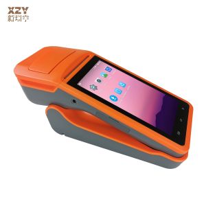 Cheap 4GB Memory All In One Android Based POS Device 5-6 Inches Screen for sale