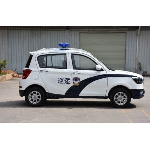 Modern 72V 3.5KW Electric Patrol Car , Closed Smart Security Patrolling Vehicles