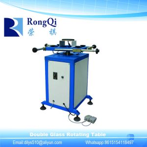 China Insulating Glass Making Rotated Sealant-spreading Table/Double Glass Making Two-component Coating Rotating Table on sale China Insulating Glass Making Rotated Sealant-spreading Table/Double Glass Making Two-component Coating Rotating Table on sale