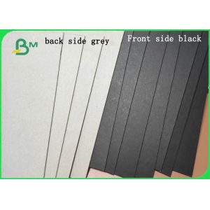 Greyboard Black Color 1 - Side Thick Paper 2000mic Backing Material