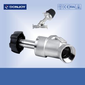 Donjoy Plastic Manual angle seat valves with BSP Thread end