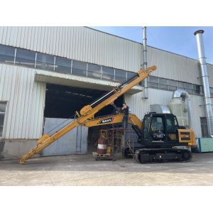 Durable Long Reach Telescopic Boom On Excavator For Hitachi Komatsu Kato