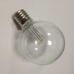 China MADE IN CHINA TOP LED LIGHTING SUPPLIER MANUFACTURER LED BULB LIGHTS FOR INDOOR G50 E17 BASE 1W 2200K 2700K GLASS SHELL on sale