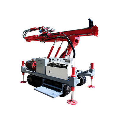 Drilling Depth 120m Crawler Type Anchor Drilling Rig for Broken Stratum in