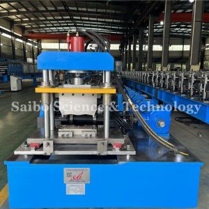 Cheap 10T Decoiler Pedal Plate Roll Forming Machine Hydraulic With 160T Punching for sale