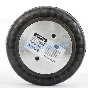 Single Convoluted Rubber Bellow Enidine YI-1B5-500 Air Bag for Conveyor End Stop