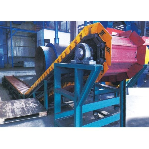 Foundry Continuous Casting Apron Chain Conveyor , Apron Feeder In Coal Handling