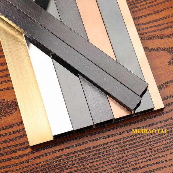 Quality Simple and Convenient Installation Stainless Steel Tile Trim wholesale