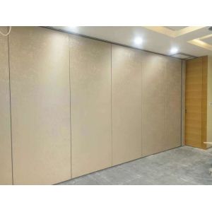 China Aluminum Acoustic Movable Partition Walls / Function Room Sliding Folding Partition on sale