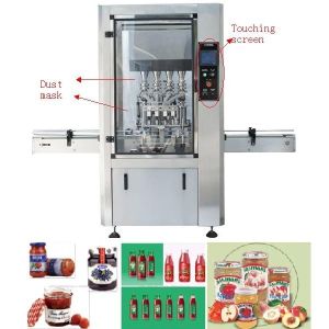 Sesame Paste Servo Filler Mustard Sauce Filling Machine Equipment