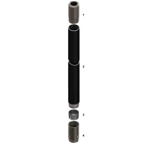 HV HV3 NV NV3 PV PV3 Conventional Diamond Core Barrel for exploration drilling