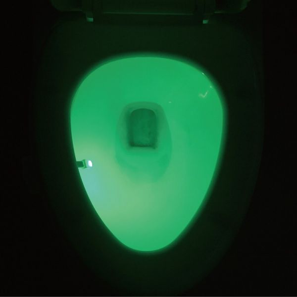 8 Colors Battery Powered Toilet Led Nightlight Motion Activated Led Night Light Bowl Lightbowl Led Lamp