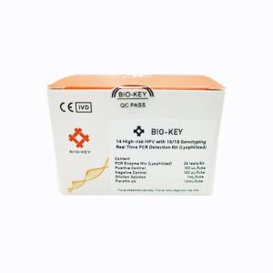 HPV Genotype 2+12 High Risk 16+18 Medium Risk PCR Detection Kit Lyophilized