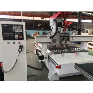 Automatic Feeding Wood Cabinet Making Machine 1325 CNC machine drilling head