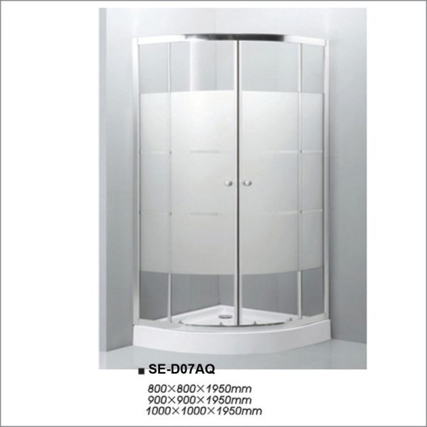Quality Aluminium Frame Bathroom Shower Enclosures Free Standing CE Certification wholesale