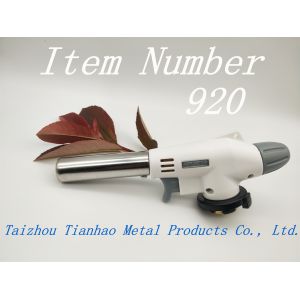 Adjustable Flame Kitchen Cooking Torch Gun For Food