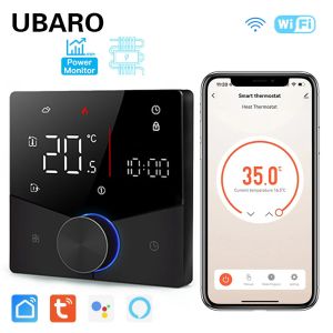 Smart Thermostat With 16A And 0.5℃ Temperature Control Accuracy WiFi Touch LED