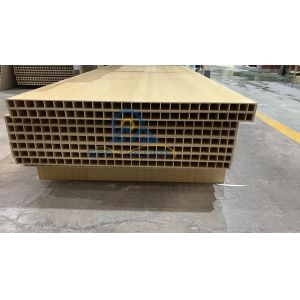 SIEMENS PLC Touch Screen Wood Plastic Composite WPC Door Frame Extrusion Machine