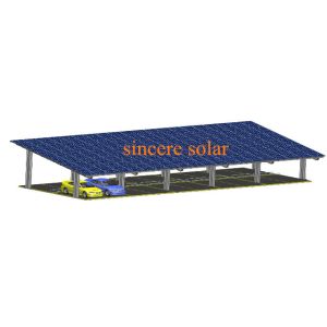 Buy cheap Double Rows Double pole Solar Carport Mounting System from wholesalers