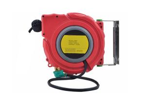 China Adjustable Gardening Machines Retractable Extension Cord Reel Roller With PP Case on sale