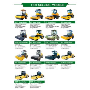 Road Construction Machinery 10 Ton Vibration Single Drum Road Roller