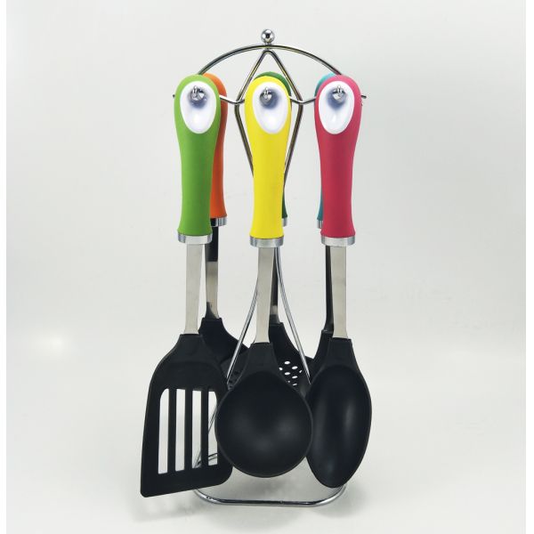 Sustainable Kitchen Utensil Set for Home Cooking Plastic Cooking Tools and Accessories