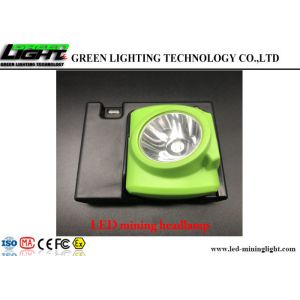 Rechargeable Underground Mining Cap Lamps 260lum Luminous With OLED Display