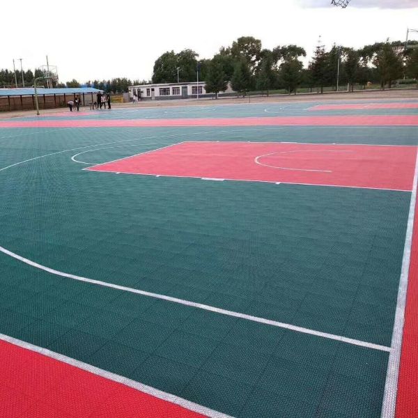 Quality 15mm Thickness PP Tiles Sports Floor Easy Assembly And Lasting Performance wholesale