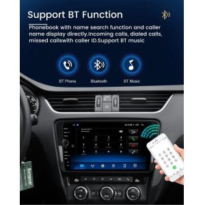 Dashboard Placement 8" Stereo Car Radio with GPS Navigation and Wireless Android